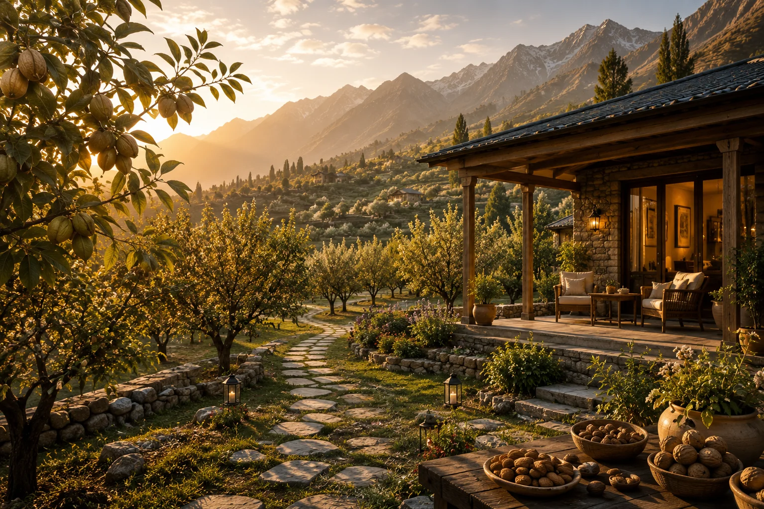 Dry Fruit Estate Retreat